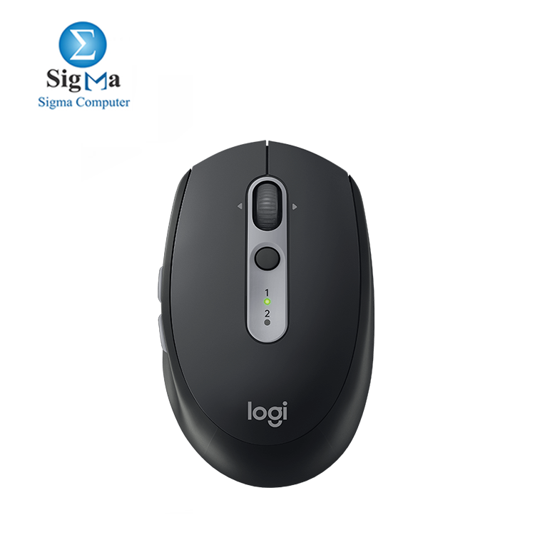 Logitech Wireless Mouse M590 Multi-Device Silent - GRAPHITE TONAL - 2.4GHZ BT-BLACK
